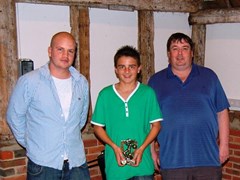 Under 13s - Batsman of the Year - Presentation Evening 2009 - 25th September 2009